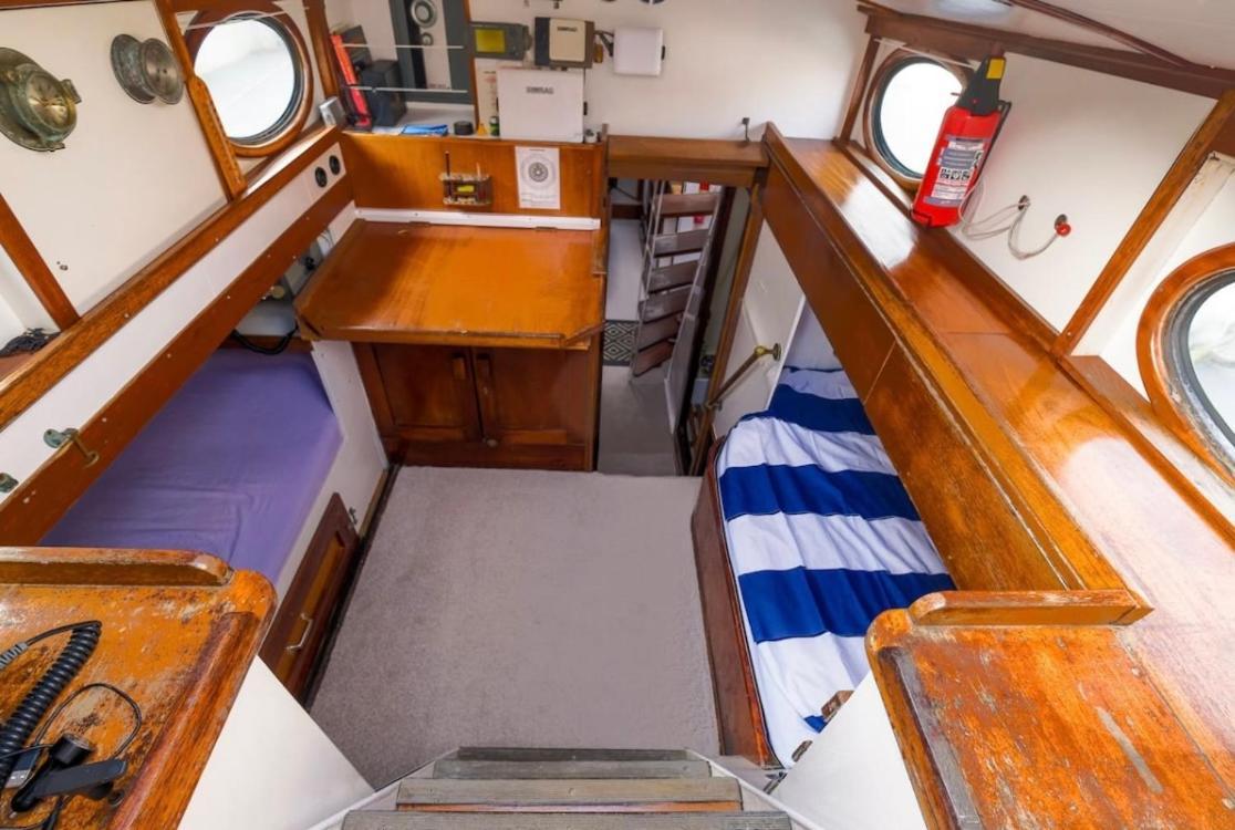 Stunning Yacht Sea Lion In Charlestown Harbour, Cornwall Hotell Exteriör bild